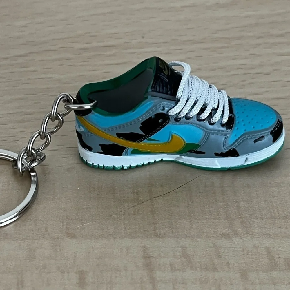Mini 3D Fashion Chunky Dunky Sneaker Keychain with Box BNIB